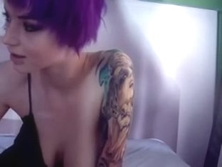 Tattoo Short Hair Webcam Tease