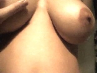 Juggling Huge Tits After Dildo Play