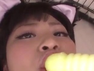 Aika Hoshino Gets Drilled With Huge Toys