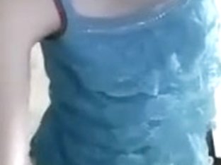 Showing My Perky Tits In Homemade Web Cam Vid