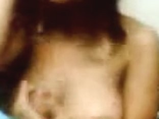 Guy Plays With Brown Girl's Round Juicy Titties