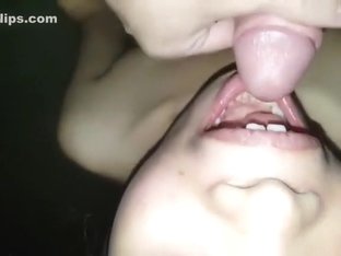 Amateur Chinese Girlfriend Cum In Mouth